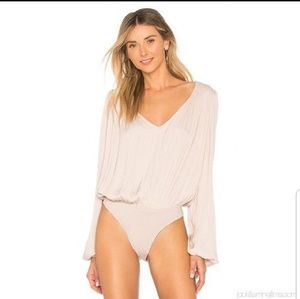 Free People 'Smockin' & Rockin' blouse-bodysuit